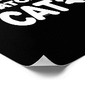 Erfolg vs. Cat Videos - Funny Niedlich Motivierend Poster (Ecke)