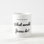 Erfolg Was würde Jesus tun? Inspirationsangebot Kaffeetasse (Mittel)