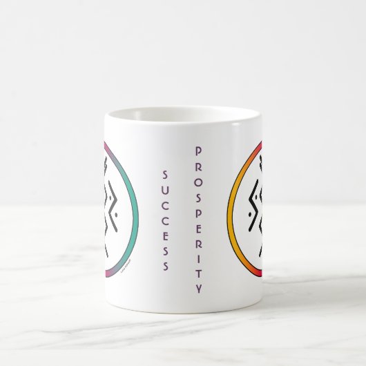 Erfolg & Wohlstand Bindung Kaffee Tasse (Mittel)