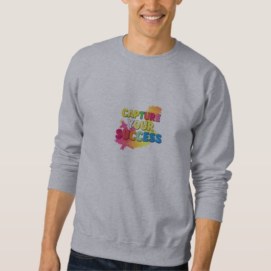 Erfolge erfassen sweatshirt (Vorderseite)