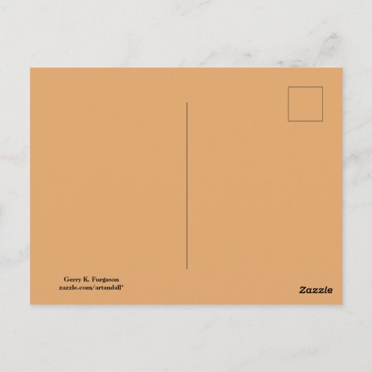 ERFOLGREICH-DANNY THOMAS POSTKARTE (Rückseite)