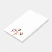 Erfolgreich Frauen Post-it Klebezettel (angewinkelt)