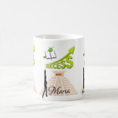 Erfolgreich Frauen Tasse (Mittel)
