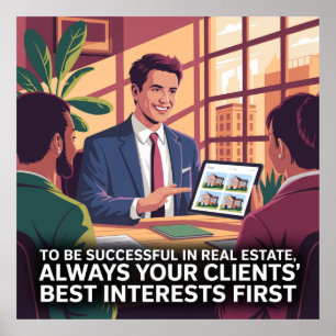 Erfolgreich im Immobilienbusiness Poster