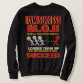ERFOLGREICH SWEATSHIRT (Design Rückseite)