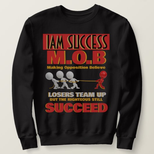 ERFOLGREICH SWEATSHIRT (Design vorne)