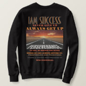 ERFOLGREICH SWEATSHIRT (Design Rückseite)