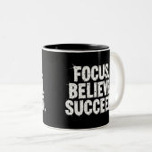 Erfolgreich Zweifarbige Tasse (VorderseiteRechts)