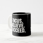 Erfolgreich Zweifarbige Tasse (Vorderseite Links)