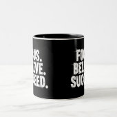 Erfolgreich Zweifarbige Tasse (Mittel)