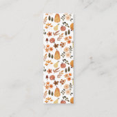 Erfolgreiche, blühende Lesezeichen der Book Card Telefonnummerkarte (Vorderseite)