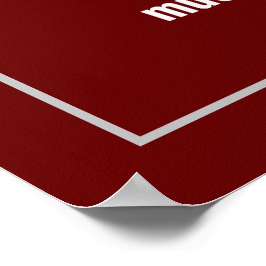 Erfolgreiche Bodybuilding Schulung Motivierend Poster (Ecke)