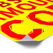 Erfolgreiche Coffee Person Funny Poster Sign Placa (Ecke)