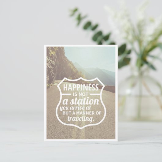 Erfolgreiche Erfolgsgeschenke Tipps zum LebenKunst Postkarte (Stehend Vorderseite)