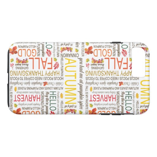 Erfolgreiche Fallnotizen Moderner farbiger Text Case-Mate iPhone Hülle (Rückseite (Horizontal))