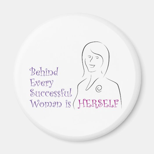 Erfolgreiche Frau Magnet (Vorne)