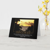 Erfolgreiche Grußkarten Karte (Gelbe Blume)