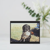 Erfolgreiche Jagd Postkarte (Stehend Vorderseite)