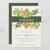 ERFOLGREICHE KACTUS-FLORALWASSERFARBENDUSCHE EINLADUNG (Vorne/Hinten)