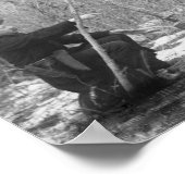 Erfolgreiche Liebesjagd bei Deadwood-Fotografie Poster (Ecke)