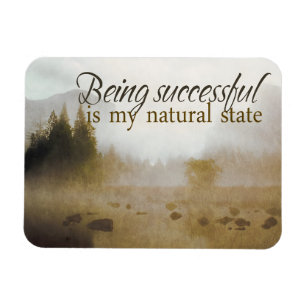 Erfolgreiche Motivation Affirmation Flexibel Magnet