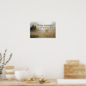 Erfolgreiche Motivation Affirmation Poster (Küche)