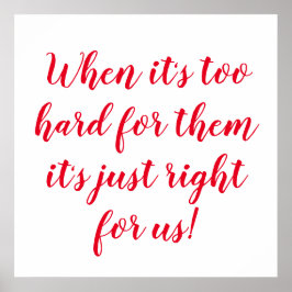 Erfolgreiche Motivierend Inspirationsbehandlung Poster