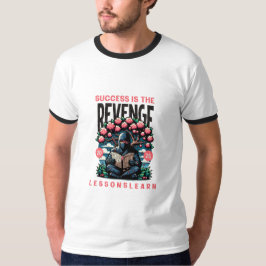 ERFOLGREICHE RACHE LERNSTUNDEN RINGER T-SHIRT