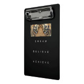 Erfolgreiche Selbstverbesserung Motivierend Zitat  Mini Klemmbrett (Gewinkelt2)