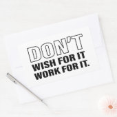 Erfolgreiche Tipps Zitat Kunst Cooler Text Grafik Rechteckiger Aufkleber (Umschlag)