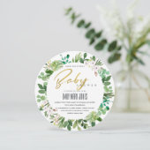 ERFOLGREICHE WASSERSPIELUNG EINLADUNG (Stehend Vorderseite)