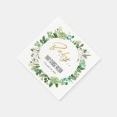 ERFOLGREICHE WASSERSPIELUNG SERVIETTE (Ecke)