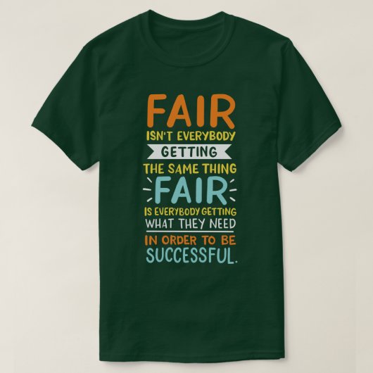 Erfolgreiche Zitate T-Shirt (Design vorne)