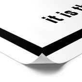 Erfolgreicher Fußball Motivierend Poster (Ecke)