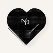 "Erfolgreicher Geschäftsmann" Persönliche Silver M Notizblock (Vorderseite)