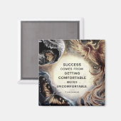 Erfolgreicher Magnet - Inspirationsorientierter Kü (Vorderseite/Rückseite)