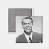 Erfolgreicher Mann Magnet (Vorderseite/Rückseite)