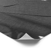 Erfolgreicher Mann Poster (Ecke)