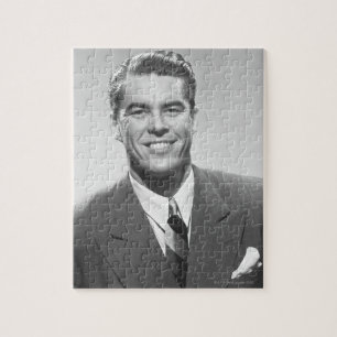 Erfolgreicher Mann Puzzle