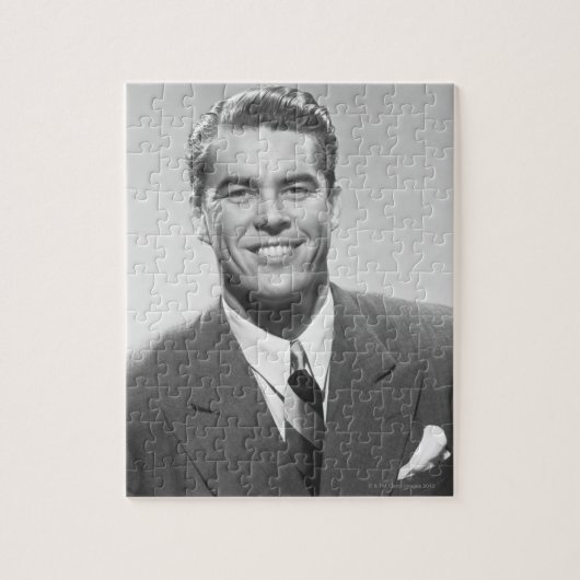 Erfolgreicher Mann Puzzle (Vertikal)