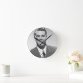 Erfolgreicher Mann Runde Wanduhr (Zuhause)