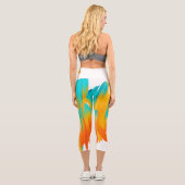 Erfolgreiches 2022 neues Jahr Low-Top-Sneakers Capri Leggings (Rückseite)