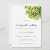 ERFOLGREICHES CACTUS WATERCOLOR-GESPRÄCH SEMINAR EINLADUNG (Vorderseite)