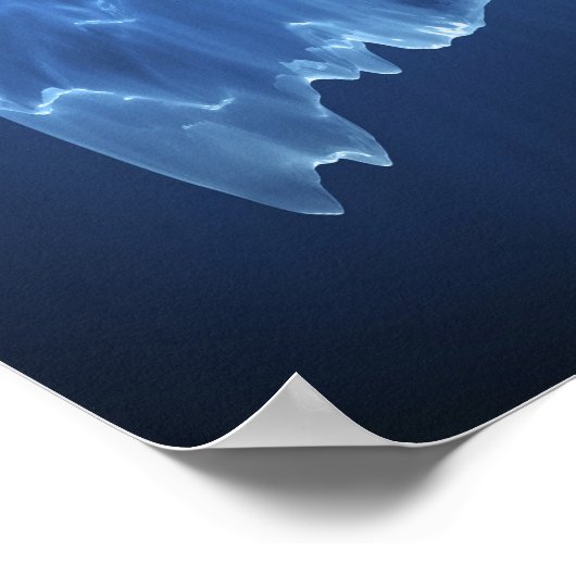 Erfolgreiches Eisberg-Poster - motivieren, inspiri Poster (Ecke)