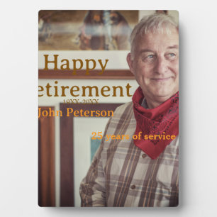 Erfolgreiches Foto Jahr der Dienstjahre Fotoplatte