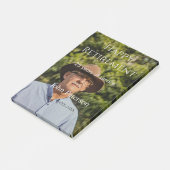 Erfolgreiches Foto Jahr der Dienstjahre Post-it Klebezettel (angewinkelt)