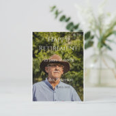 Erfolgreiches Foto Jahr der Dienstjahre Postkarte (Stehend Vorderseite)