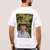 Erfolgreiches Foto Jahr der Dienstjahre T-Shirt (Rückseite)