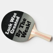 Erfolgreiches, lustiges Wettbewerbsangebot Tischtennis Schläger (Seitenansicht)