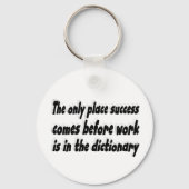 Erfolgreiches Motivierend Angebot Schlüsselanhänger (Rückseite)